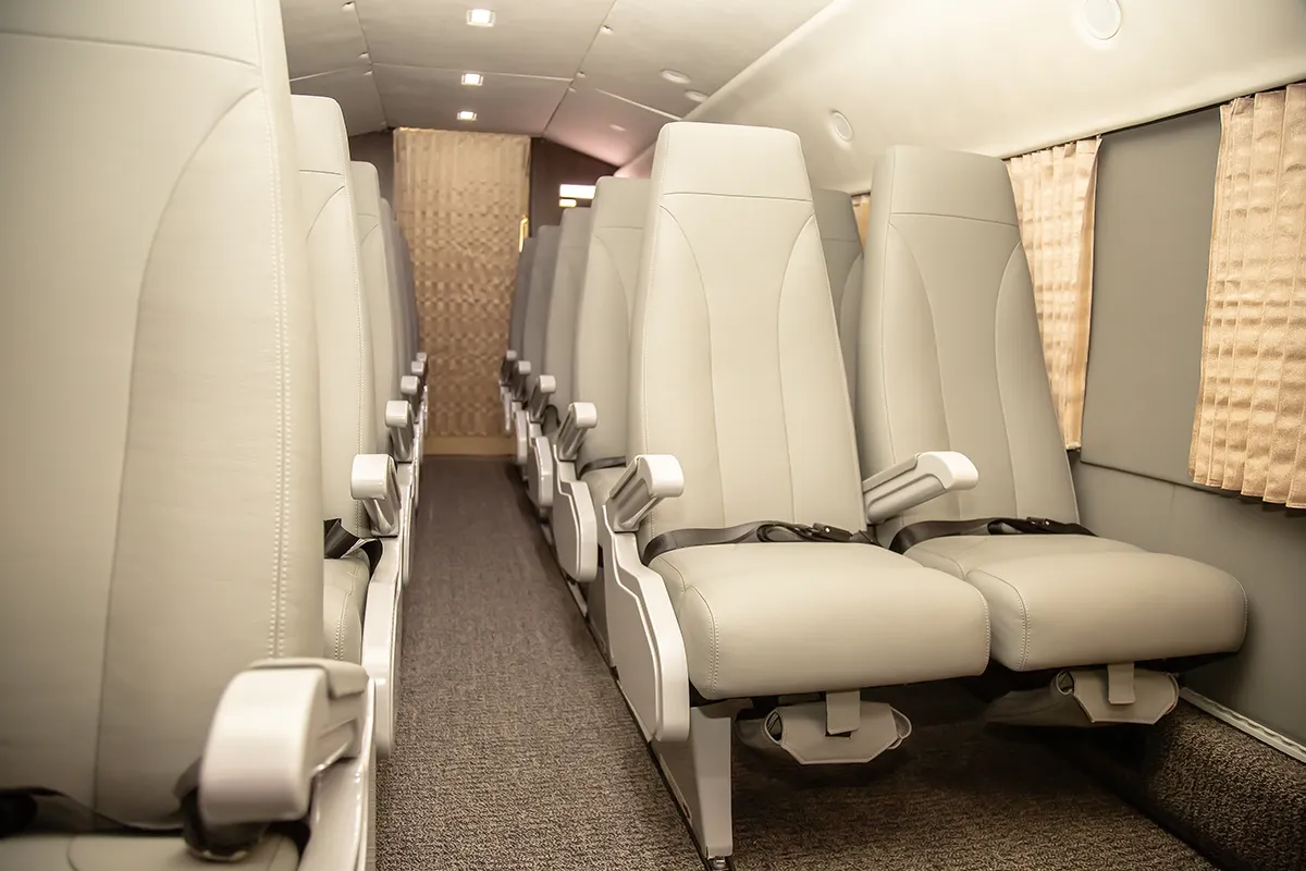 Модернизация салонов вертолетов