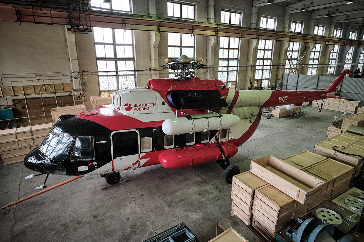 Установка топливных баков ВДБ.6130.000